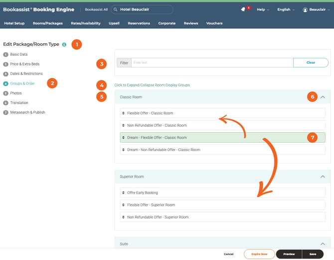 editar-paquetes-grupos-y-orden