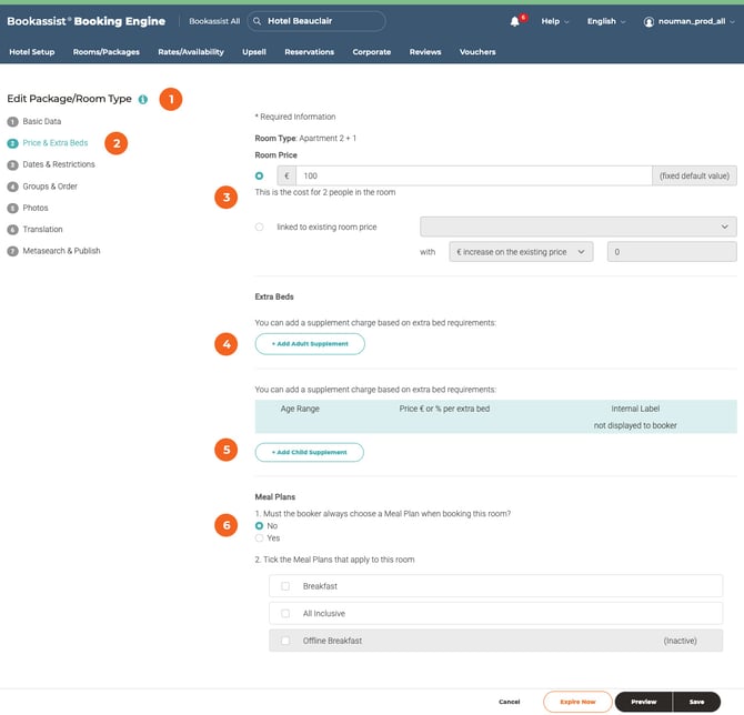editar-paquete-precio-y-camas-adicionales